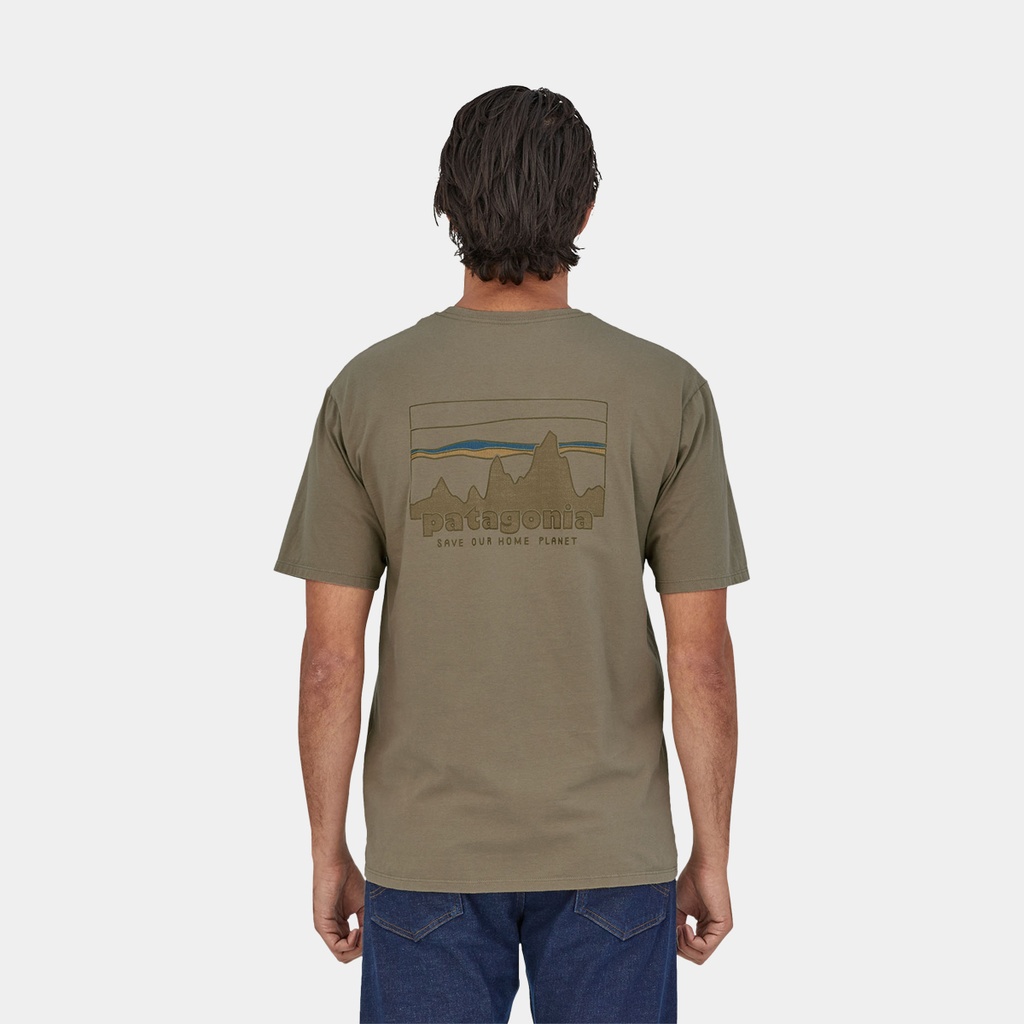 73 Skyline Organic T-Shirt Black (copie)