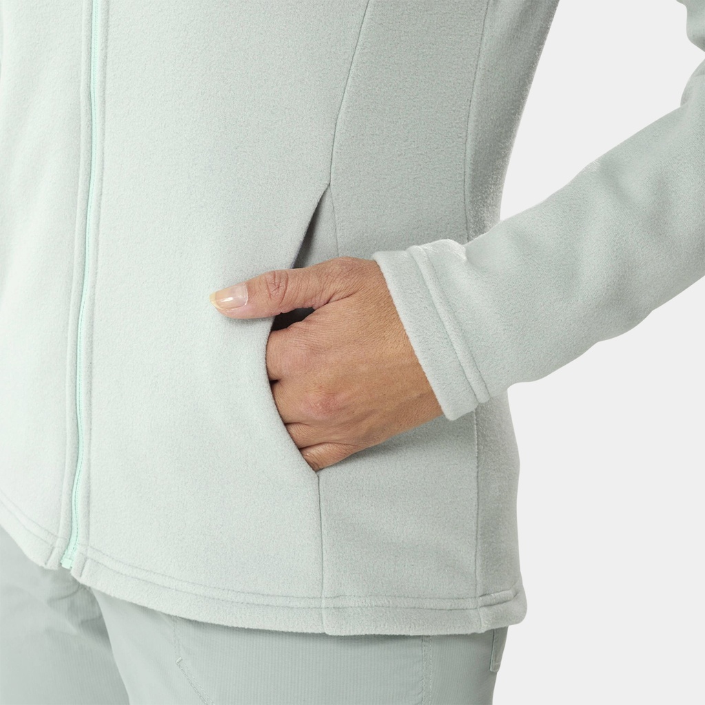 Access Micro Full Zip Women Slate Gray