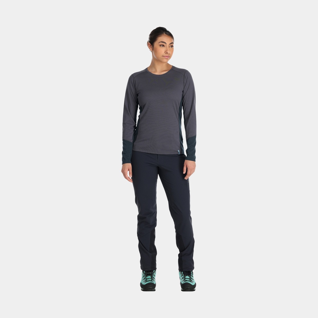 Syncrino Base Long Sleeves Tee Women (2022) Graphene
