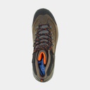 Bolaric Leather Dark Brown / Orange