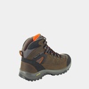 Bolaric Leather Dark Brown / Orange