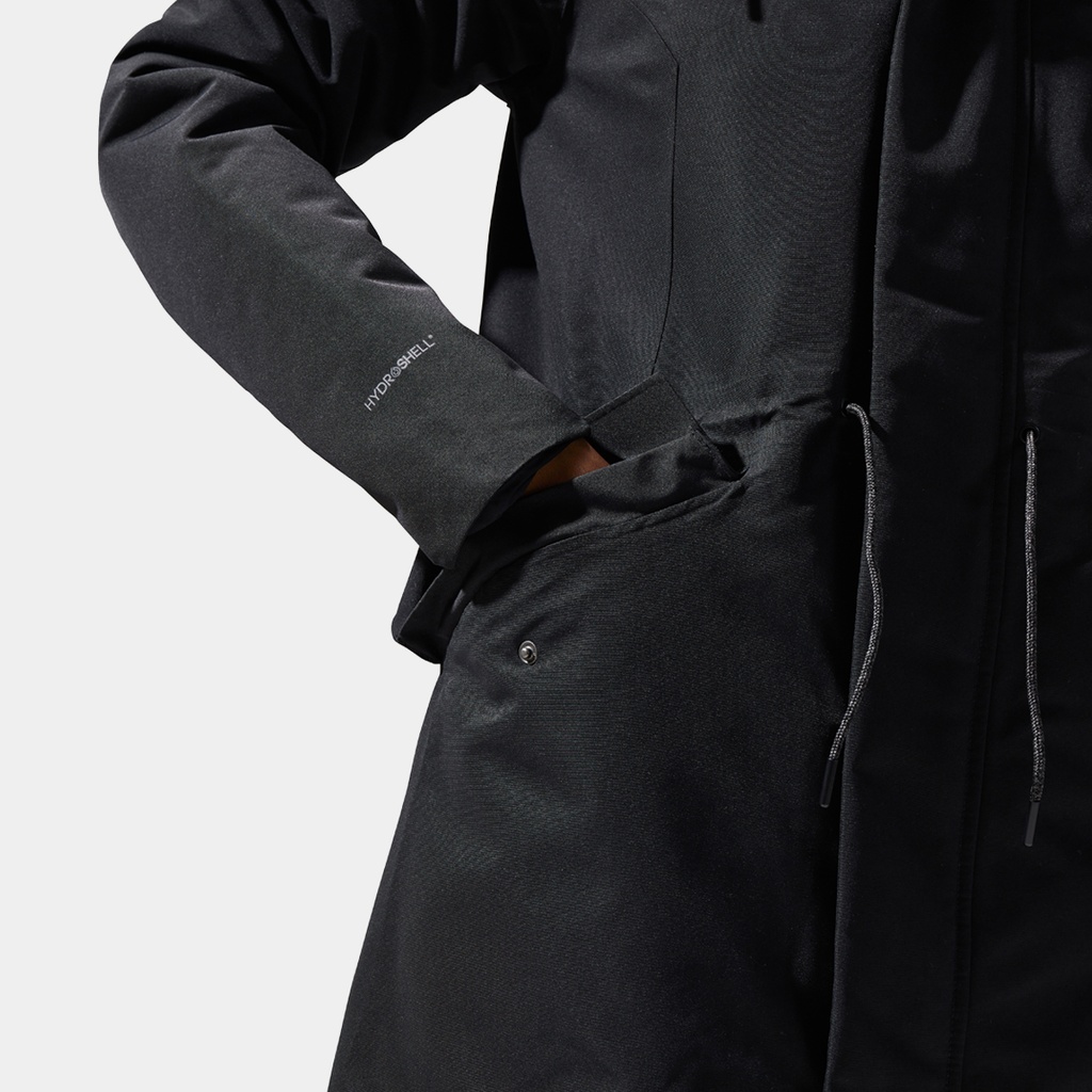 Foxghyll Hooded Parka Women (2022) Jet Black / Monument