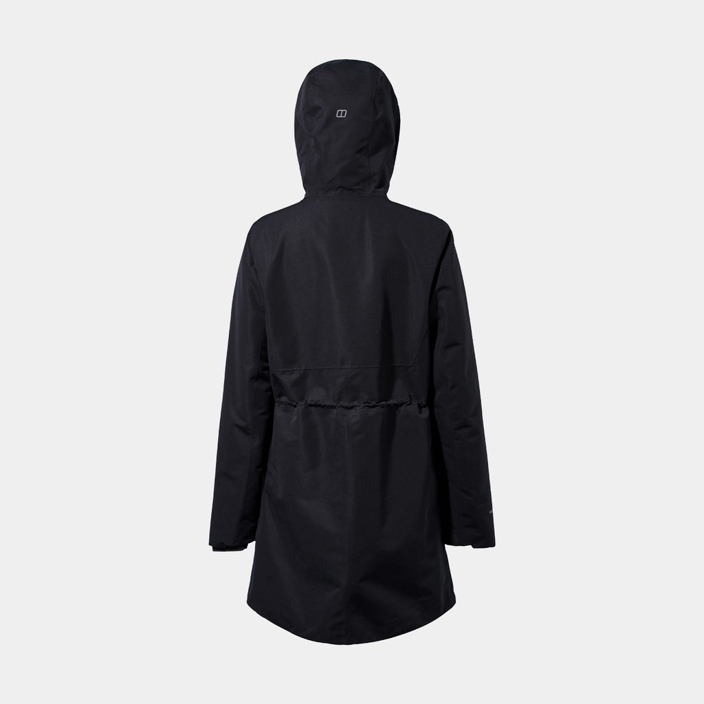 Foxghyll Hooded Parka Women (2022) Jet Black / Monument