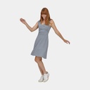 Porch Song Dress Women High Tide: Light Plume Grey