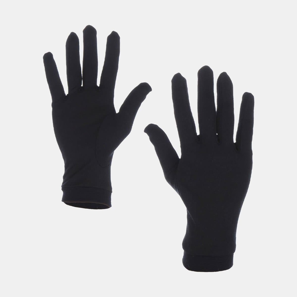 Silk Under Gloves Black