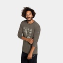 Skiing Bear Long Sleeves Wren Melange / Seneca / Lemon