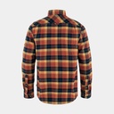 Singi Heavy Flannel Shirt Autumn Leaf / Dark Navy