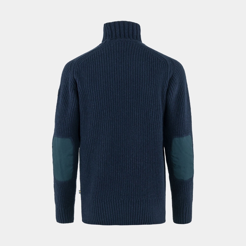Ovik Roller Neck Sweater Dark Navy