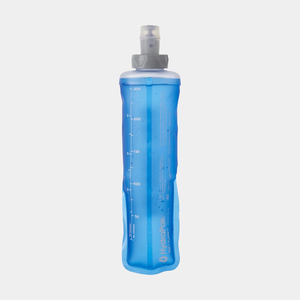 Soft Flask 250ml / 8oz 28 Clear Blue