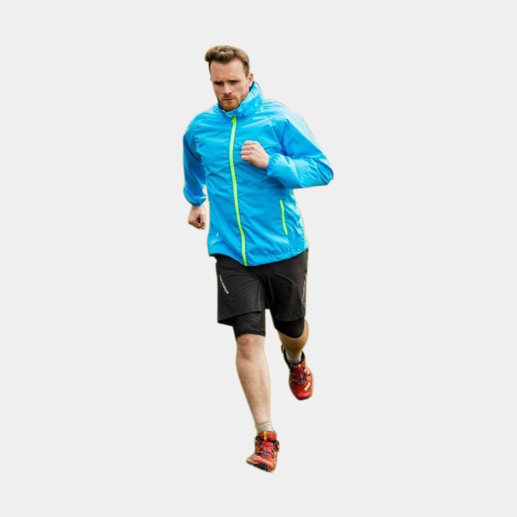 Mac in a Sac Origin II Jacket Neon Blue