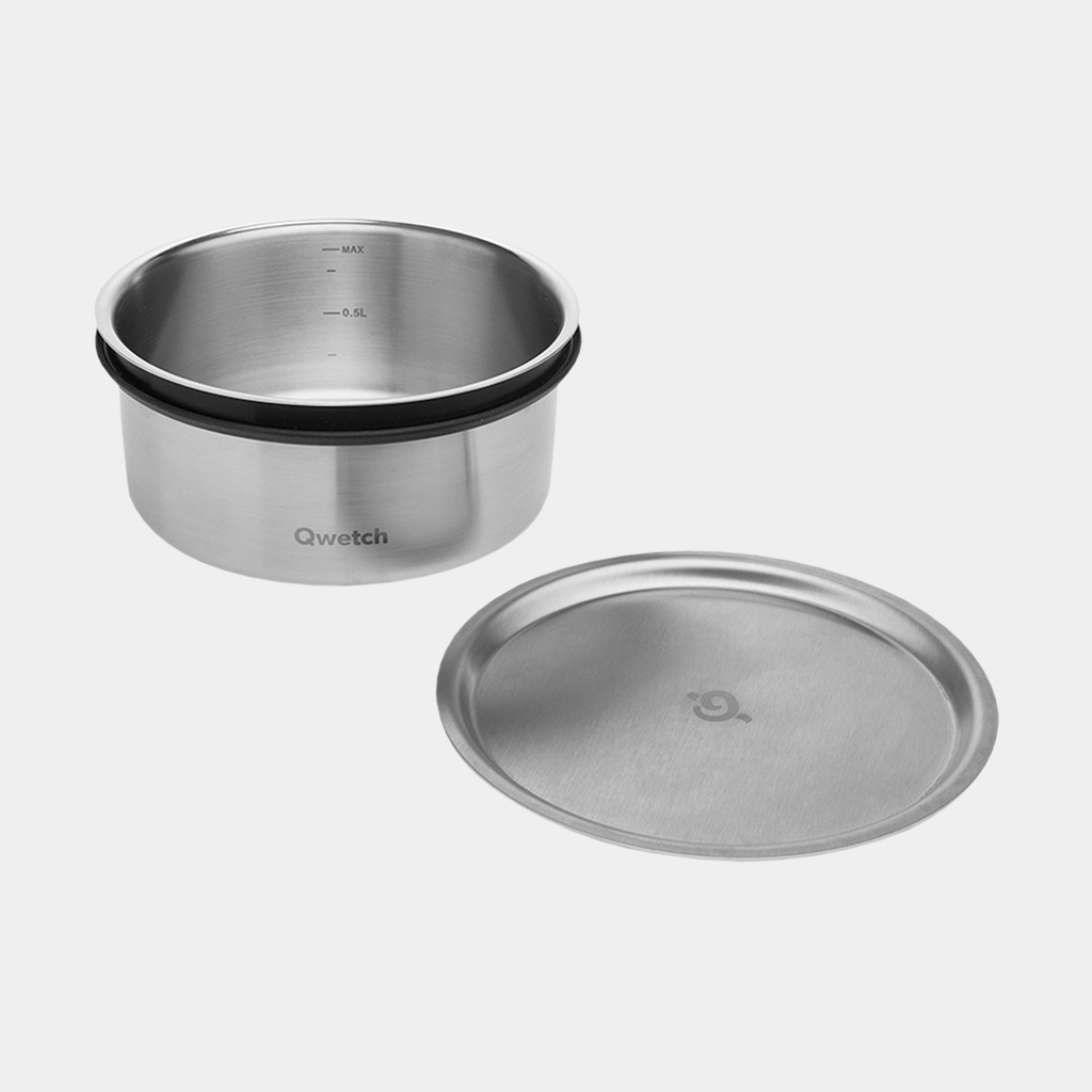Boîte Repas Simple Paroi Inox 900ml
