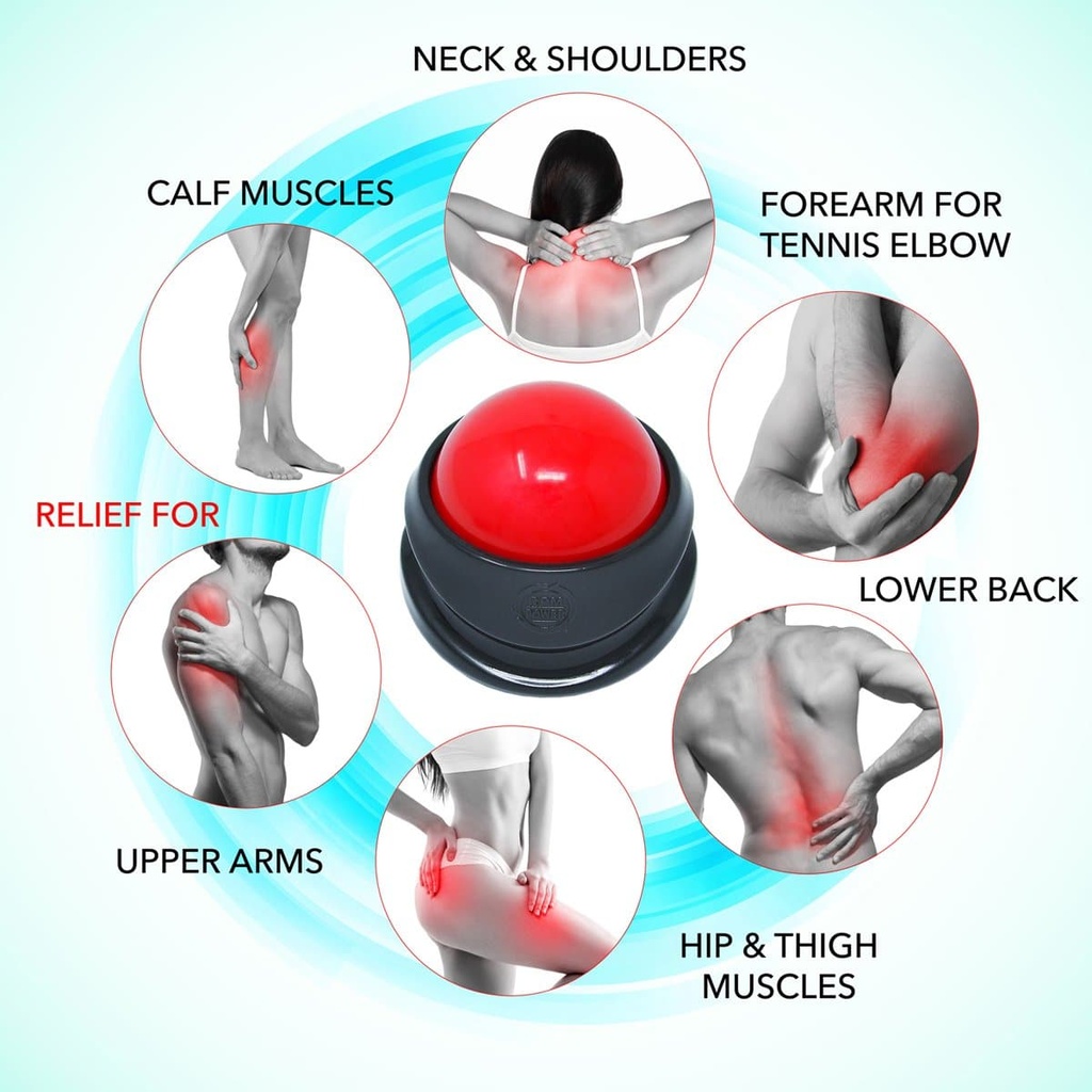 Power Massage Roller Black