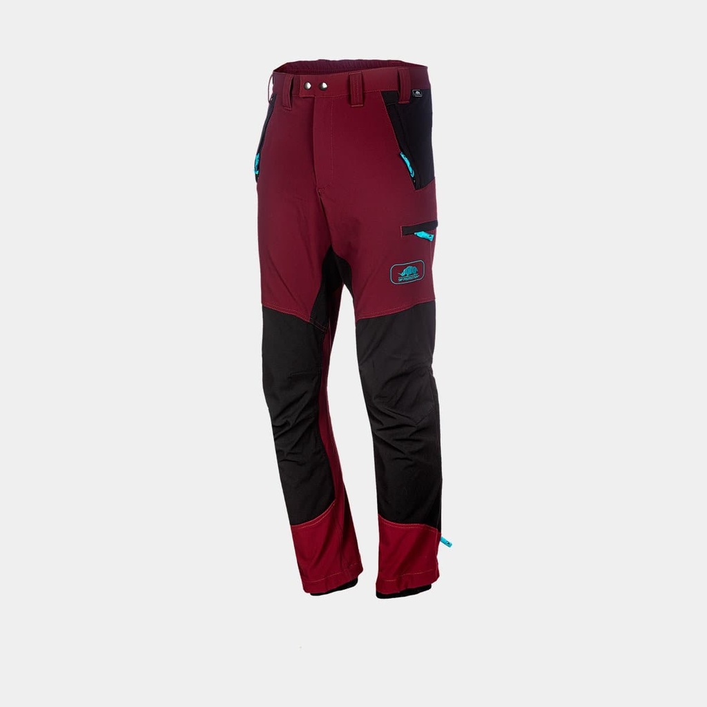 Gecko pantalon de grimpe Burgundy Red