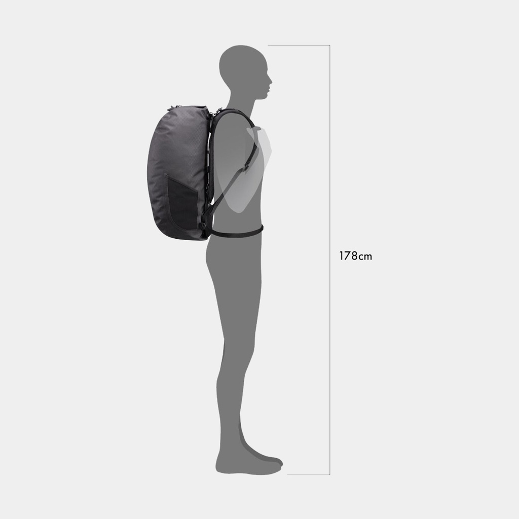 Atrack Metrosphere 34L Black / Embossed