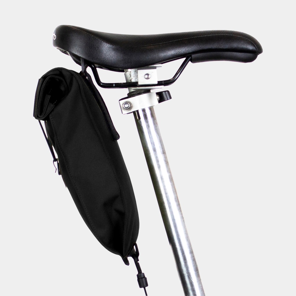City Bike Saddle Bag Large Black