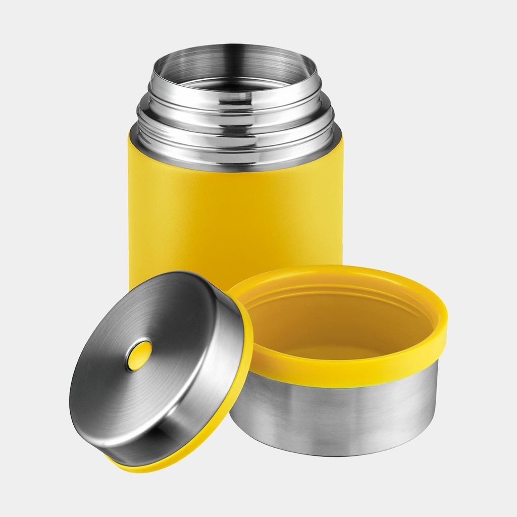 Sculptor Stainless Steel Food Jug 0.75L Sunshine Yellow