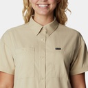 Silver Ridge Utility Short Sleeve Shirt Women Ancient Fossil
