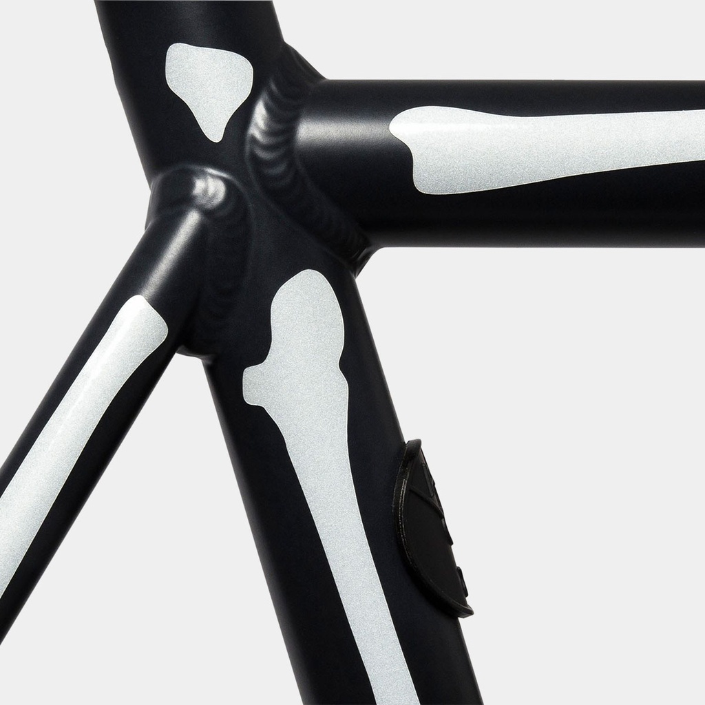 Reflective Bone Stickers White