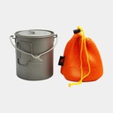 Titanium 750ml Pot With Bail Handle