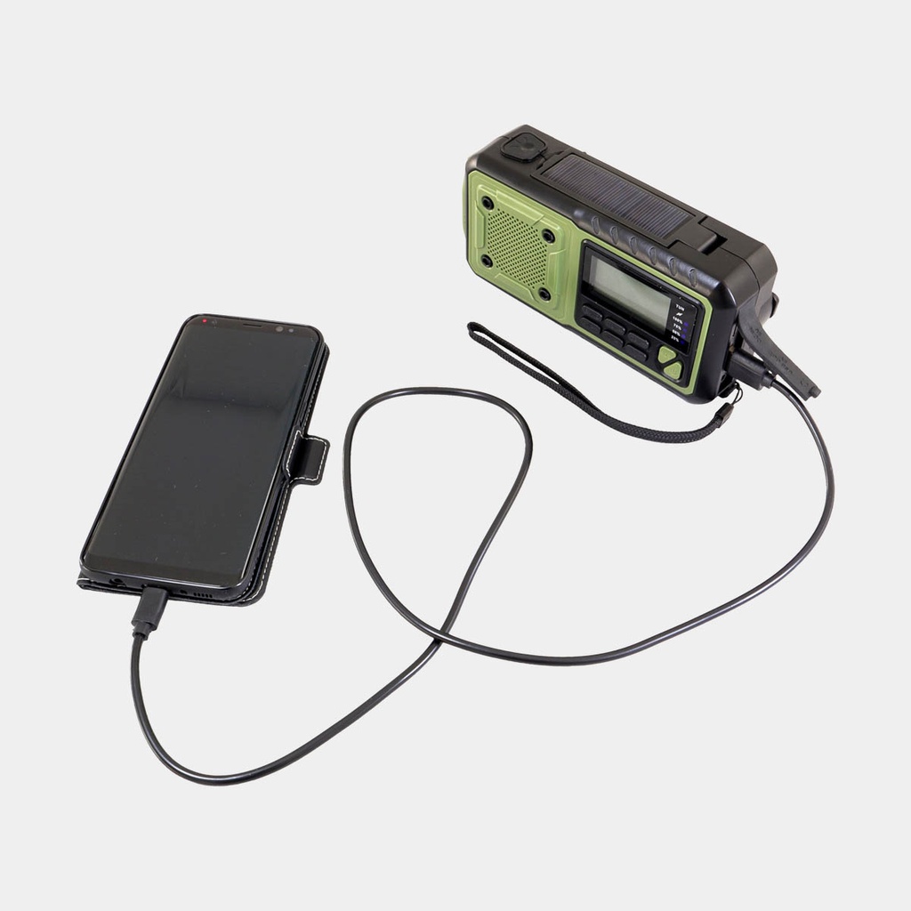 Crank Radio Multifonction 4000mah