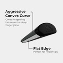 Taco Climbing Finger Sanding Block Blue 