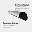 Taco Climbing Finger Sanding Block Blue 