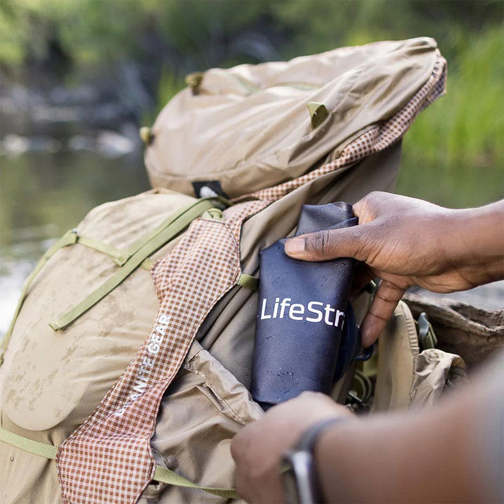 Peak Series Compact Gravity Water Filter System 3L Mountain Blue