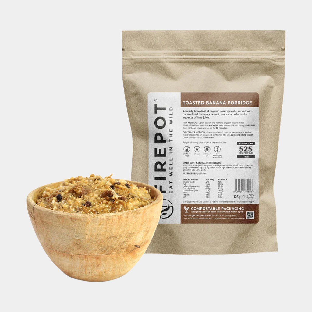 Toasted Banana Porridge