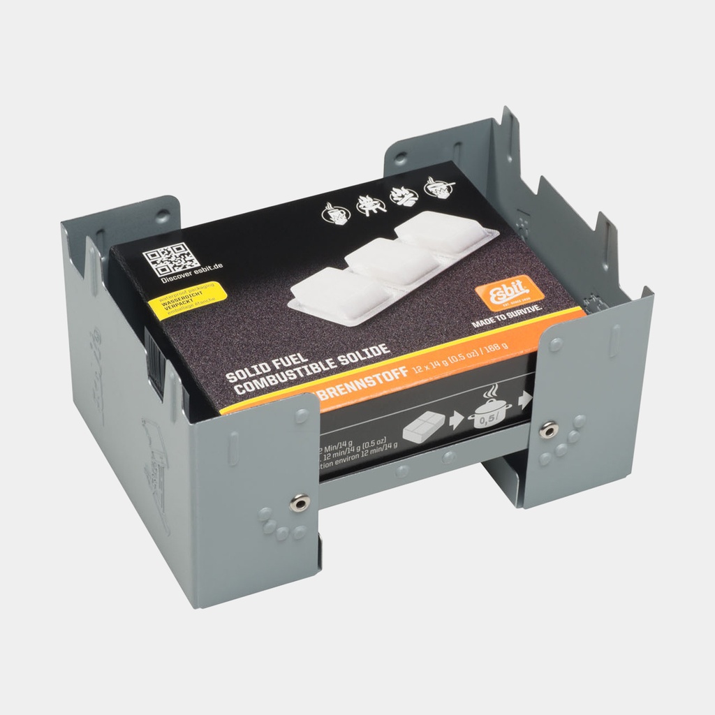 Pocket Stove Large incl. 12x14g Solid Fuel