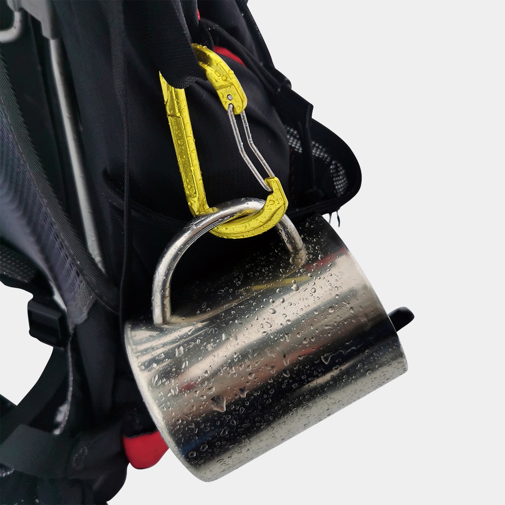 Accessory Biner D (2pcs) Lime