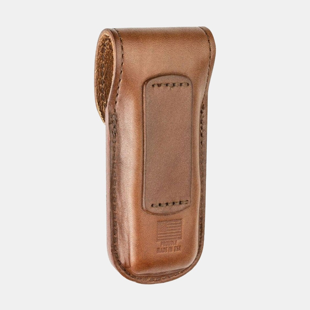 Heritage - Etui Ceinture Cuir Marron