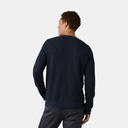Cardiff Fleece Crew Nautical Heather