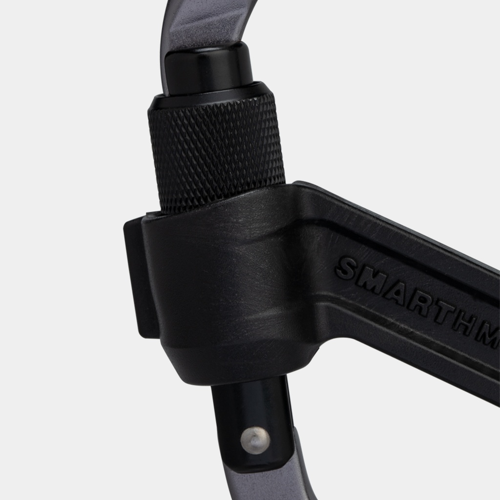 Smart HMS 2.0 Screwgate Carabiner Screw Gate / Grey
