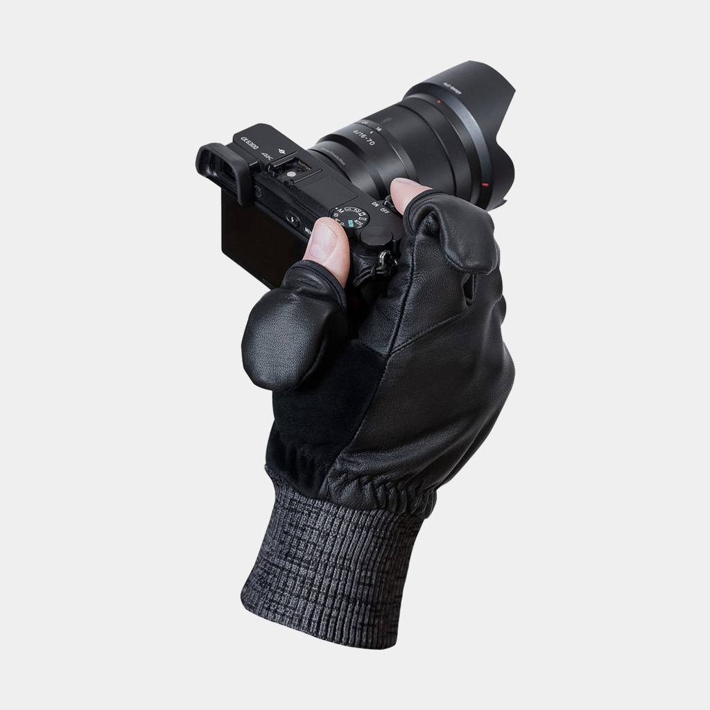 Hatchet Leather Gloves Black