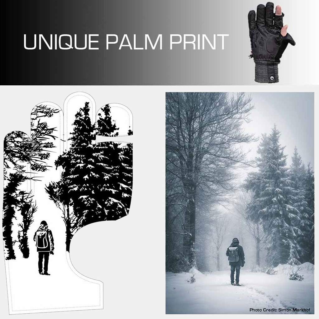 Markhof Pro V3 Photography Gloves Black