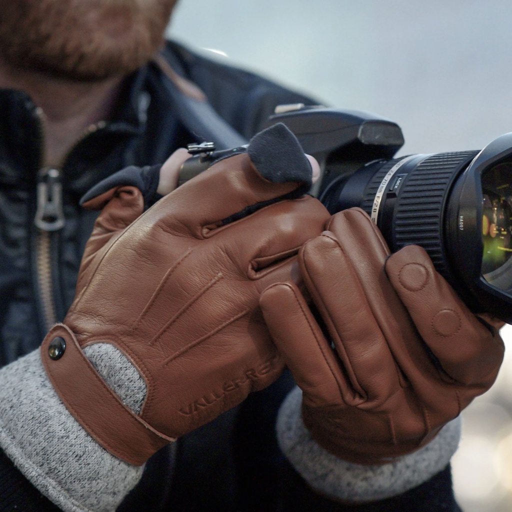 Urbex Street Photography Gloves Brown