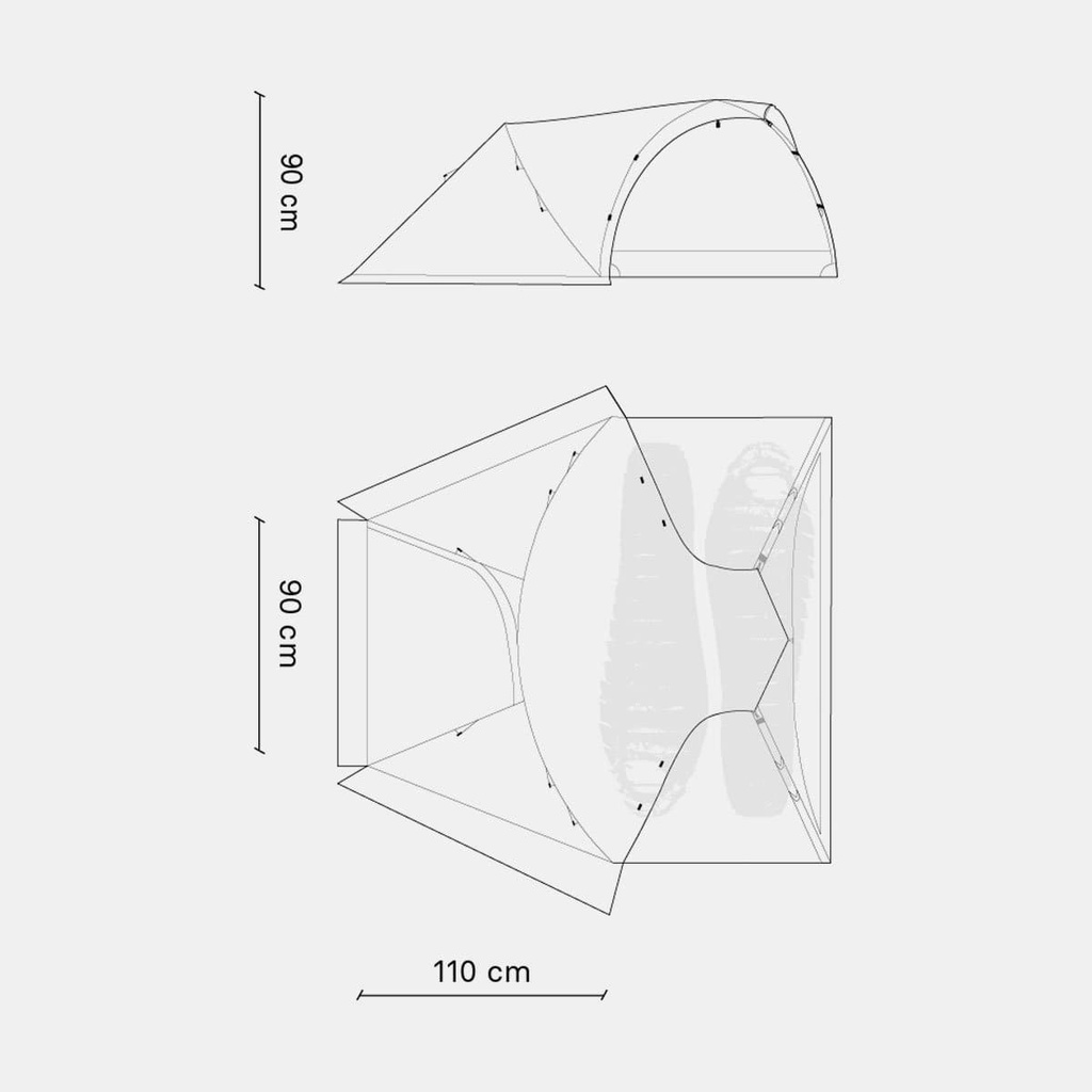 Vestibule 2.0 Dyneema Grey