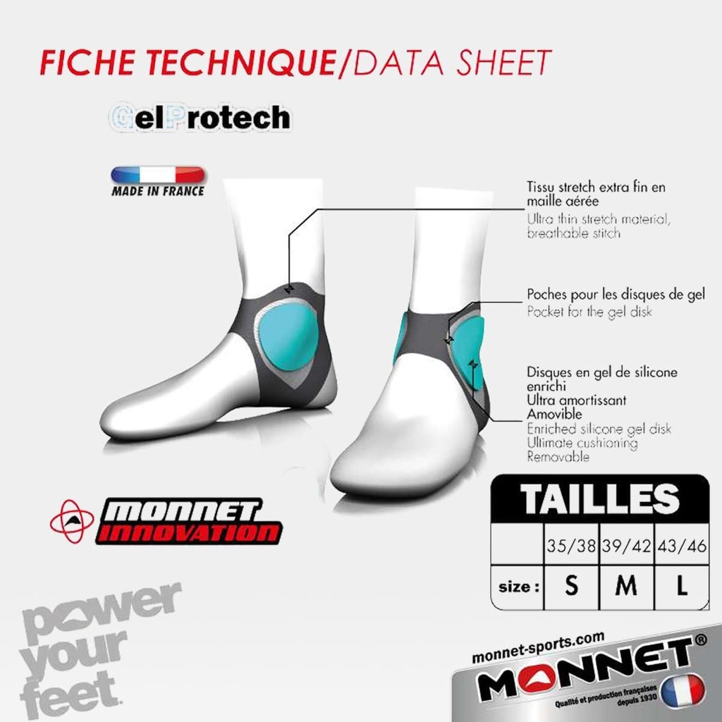 Chevillère Gelprotech