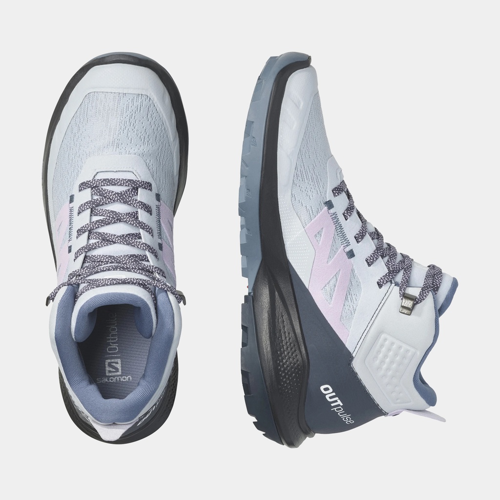 OUTpulse Mid GTX Women  Arctic Ice / India Ink / Orchid Bloom