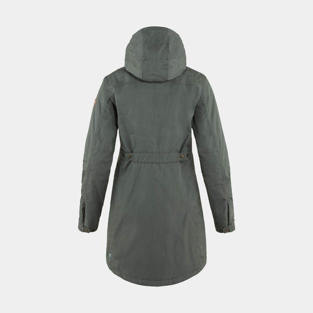 Kiruna Padded Parka Women Basalt
