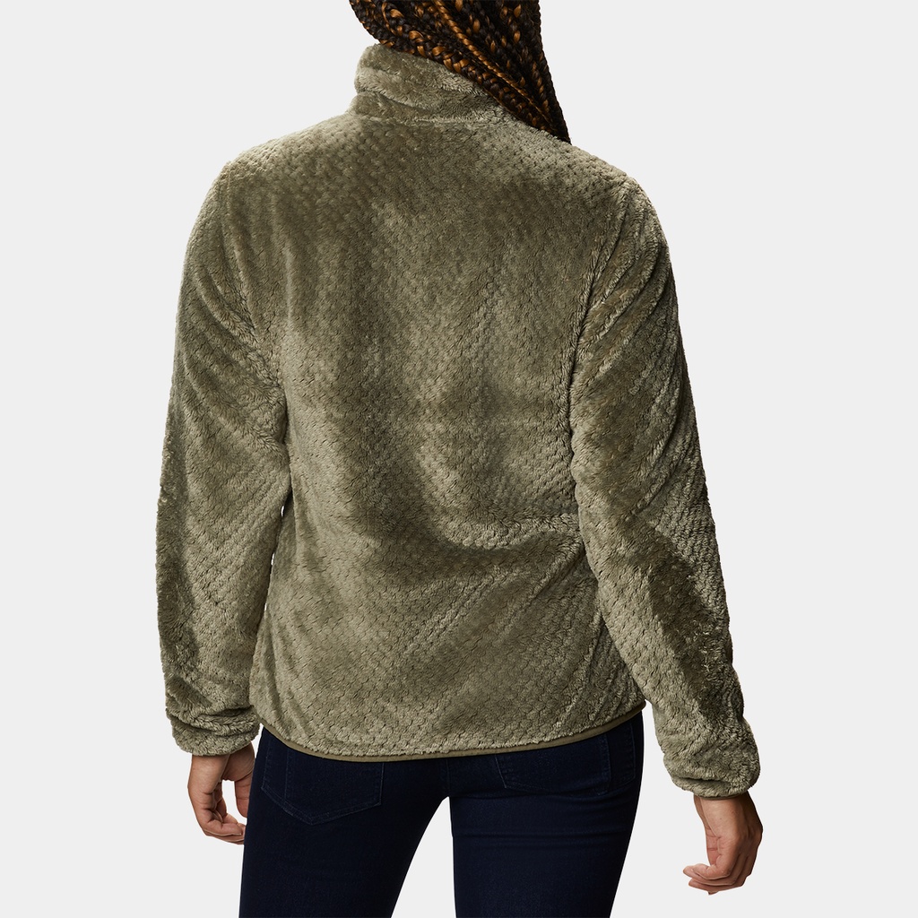 Fire Side II Sherpa Full Zip Women Stone Green / Shark