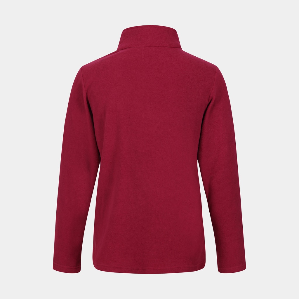 Sweetheart Half Zip Lightweight Fleece Women Rumba Red