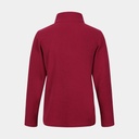 Sweetheart Half Zip Lightweight Fleece Women Rumba Red