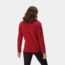 Sweetheart Half Zip Lightweight Fleece Women Rumba Red