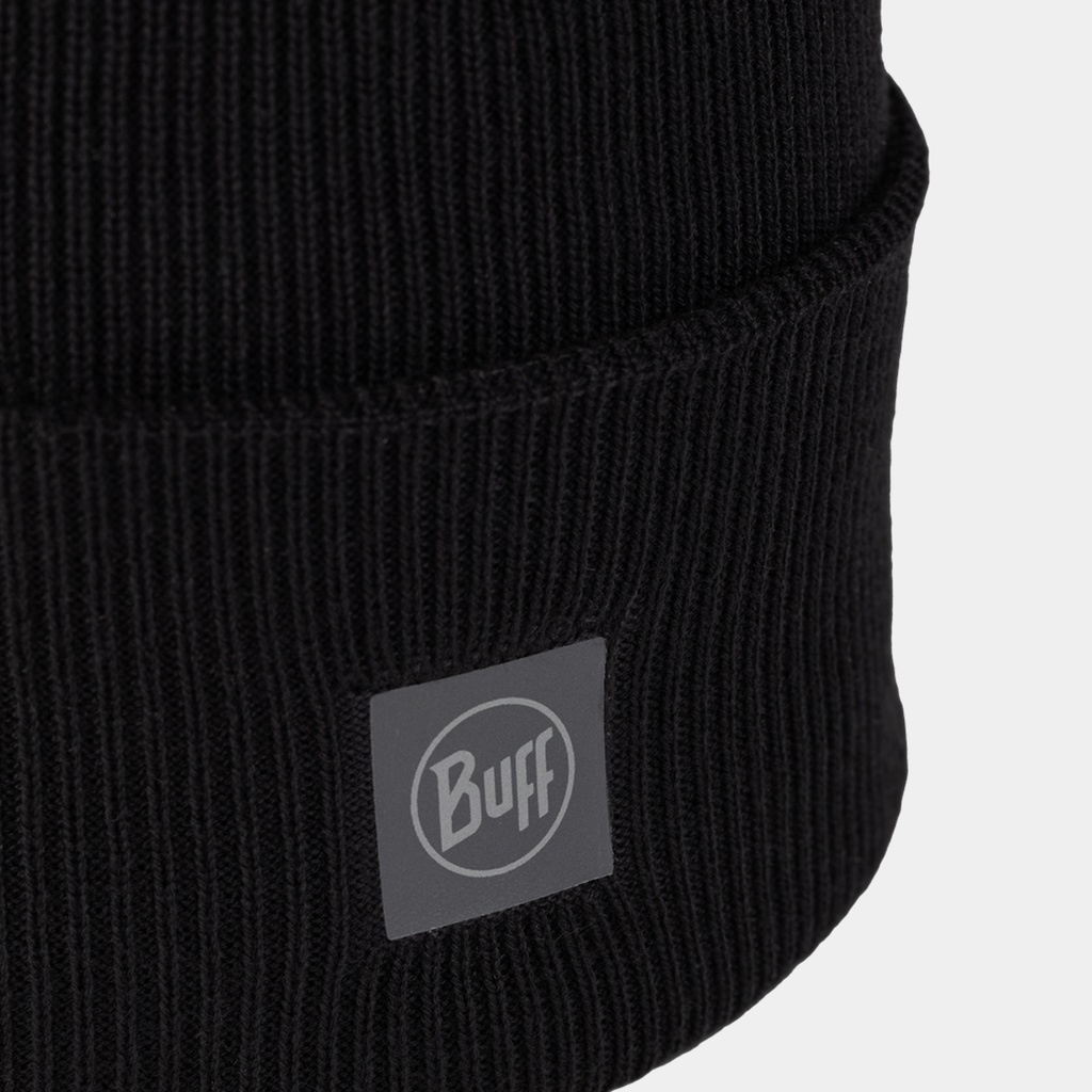 CrossKnit Beanie Solid Black