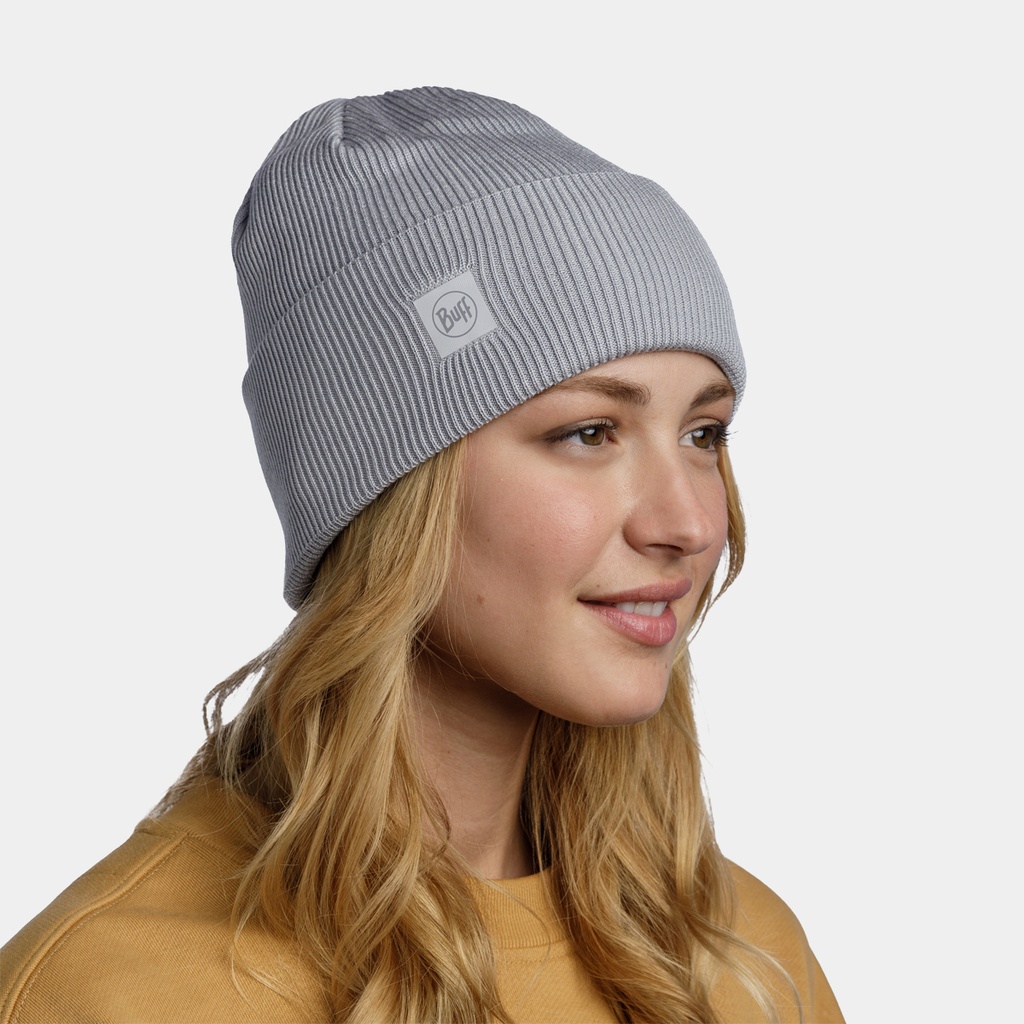 CrossKnit Beanie Solid Light Grey