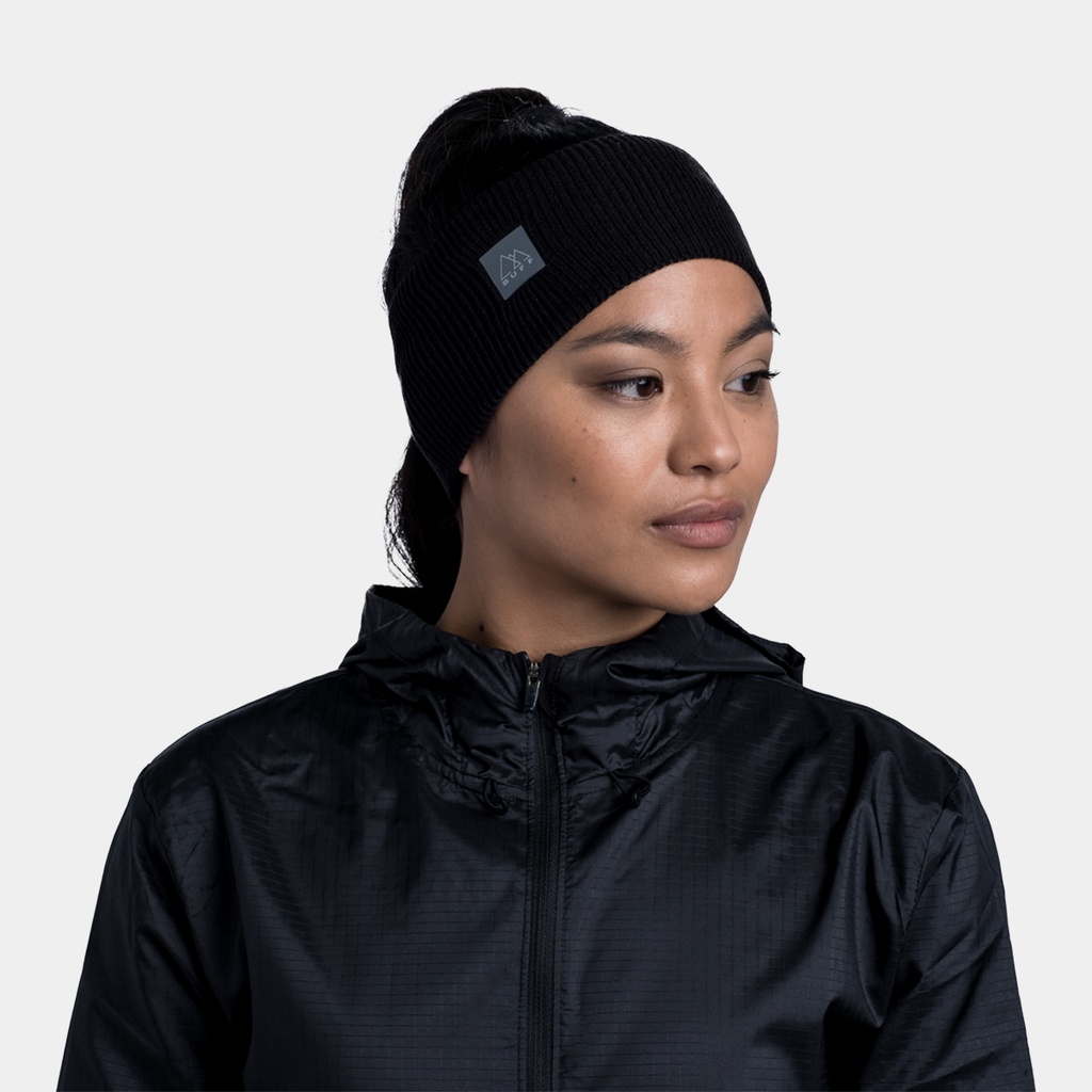 CrossKnit Headband Solid Black