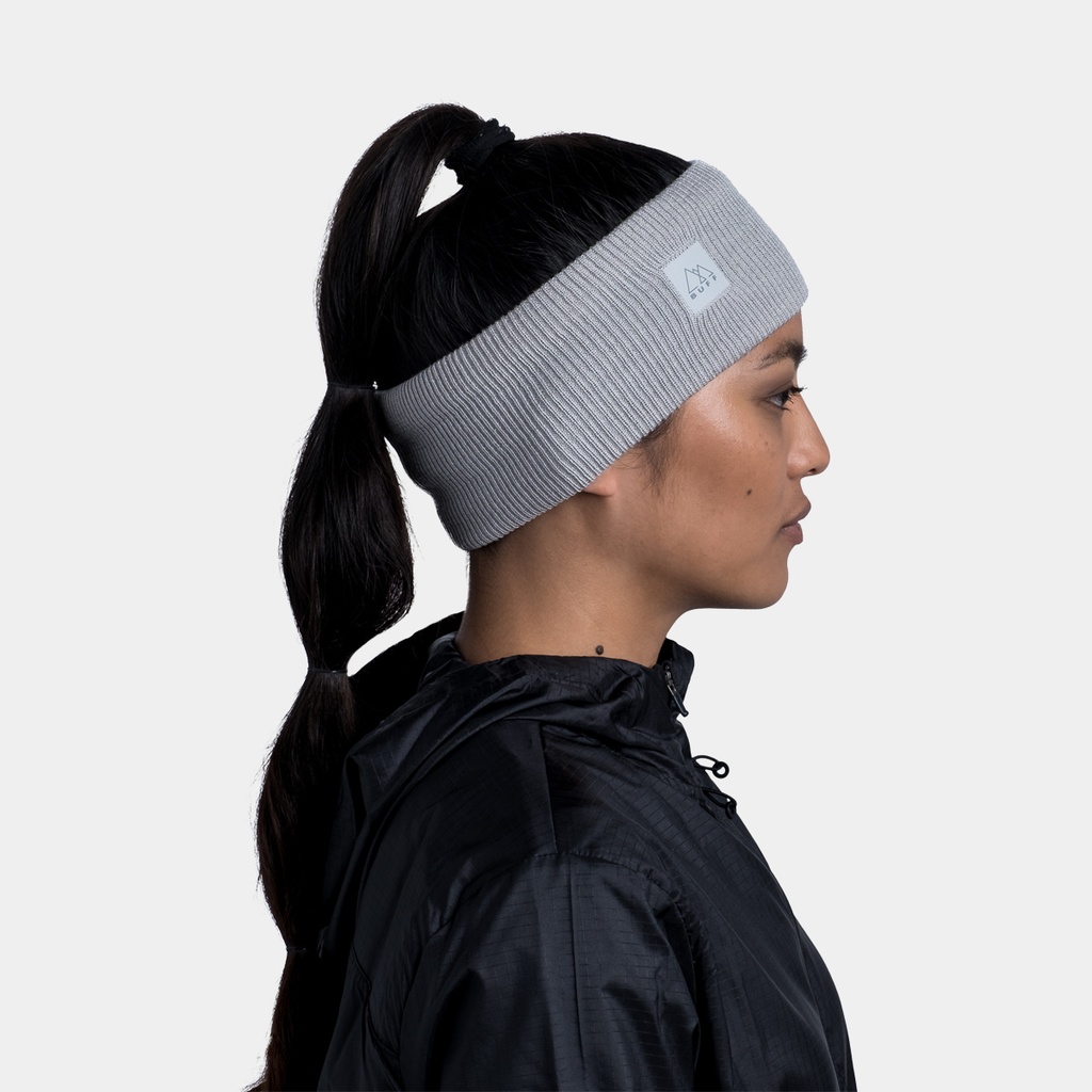 CrossKnit Headband Solid Light Grey