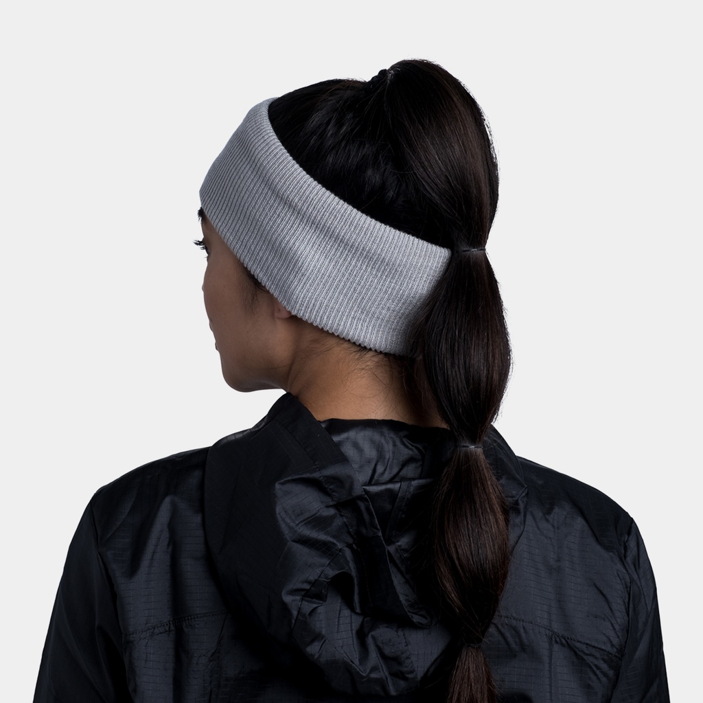 CrossKnit Headband Solid Light Grey