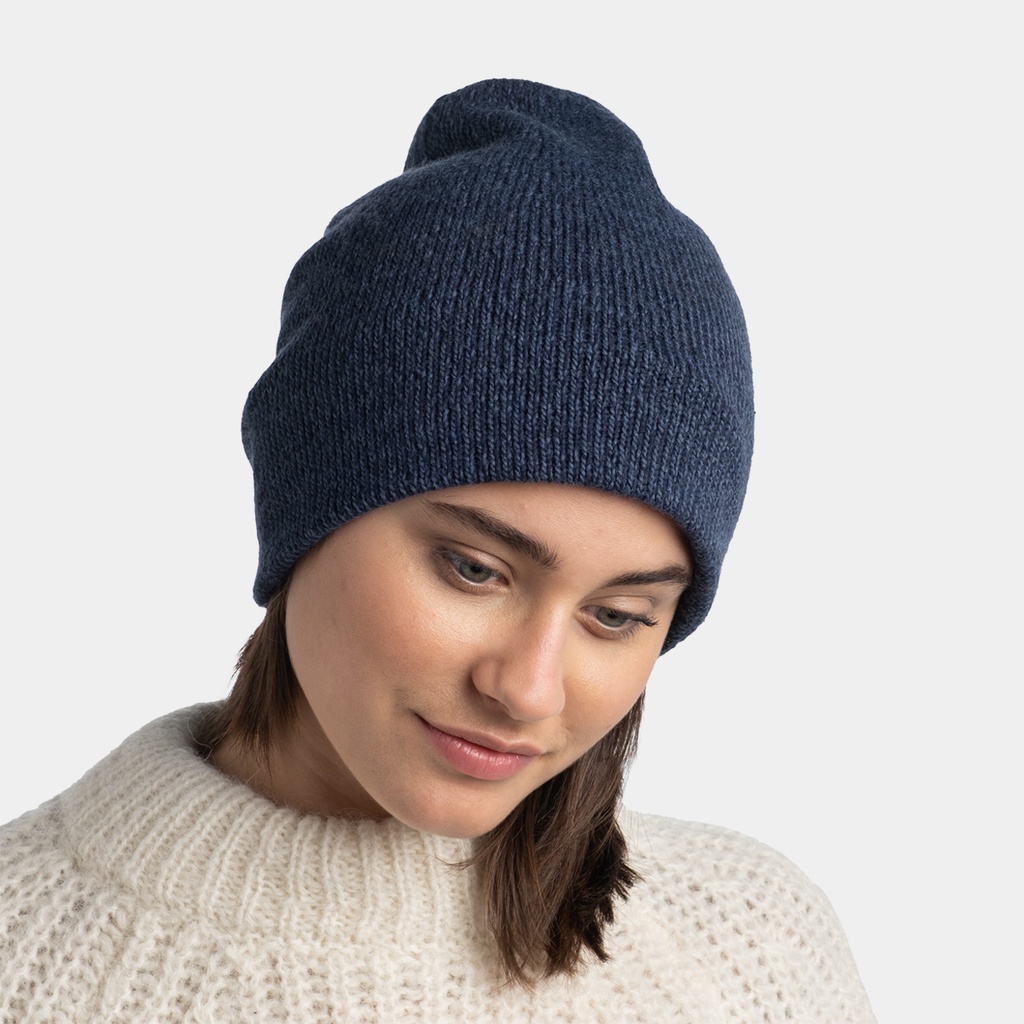 Knitted Hat Jarn Denim